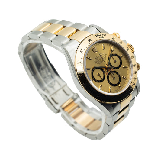 Rolex Daytona 16523 mit Diamantindex, Komplettset