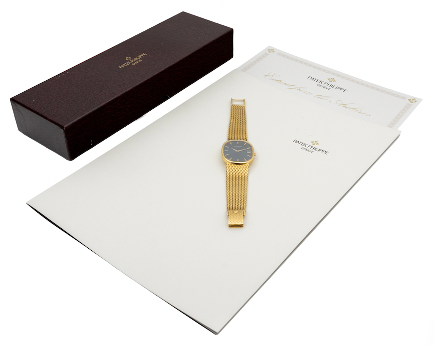 Patek Philippe Ellipse Jumbo 3605 with archives extract