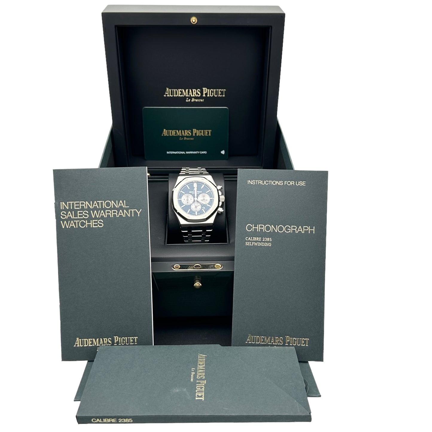 Audemars Piguet 26331ST Royal Oak Chronograph Full set blue dial