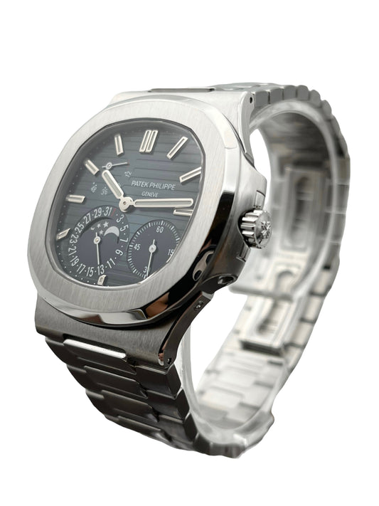 Patek Philippe 5712/1A-001 Nautilus Full set and Full serviced in Patek Geneva Salon in 6.2023