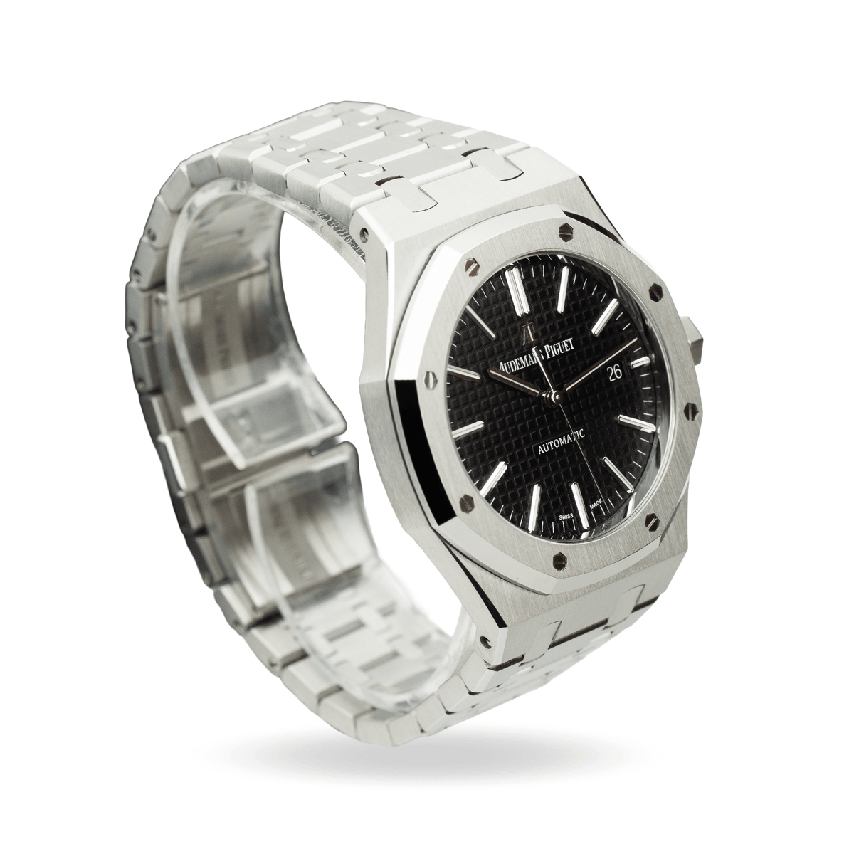 Audemars Piguet Royal Oak 15400 Black dial Unworn Full set