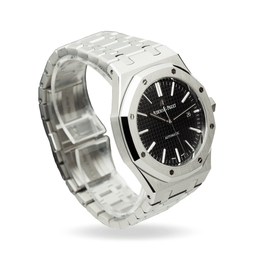 Audemars Piguet Royal Oak 15400 Black dial Unworn Full set