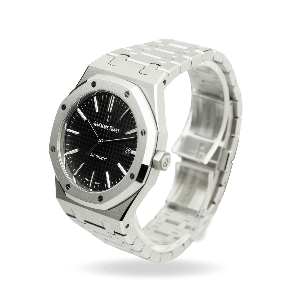 Audemars Piguet Royal Oak 15400 Black dial Unworn Full set
