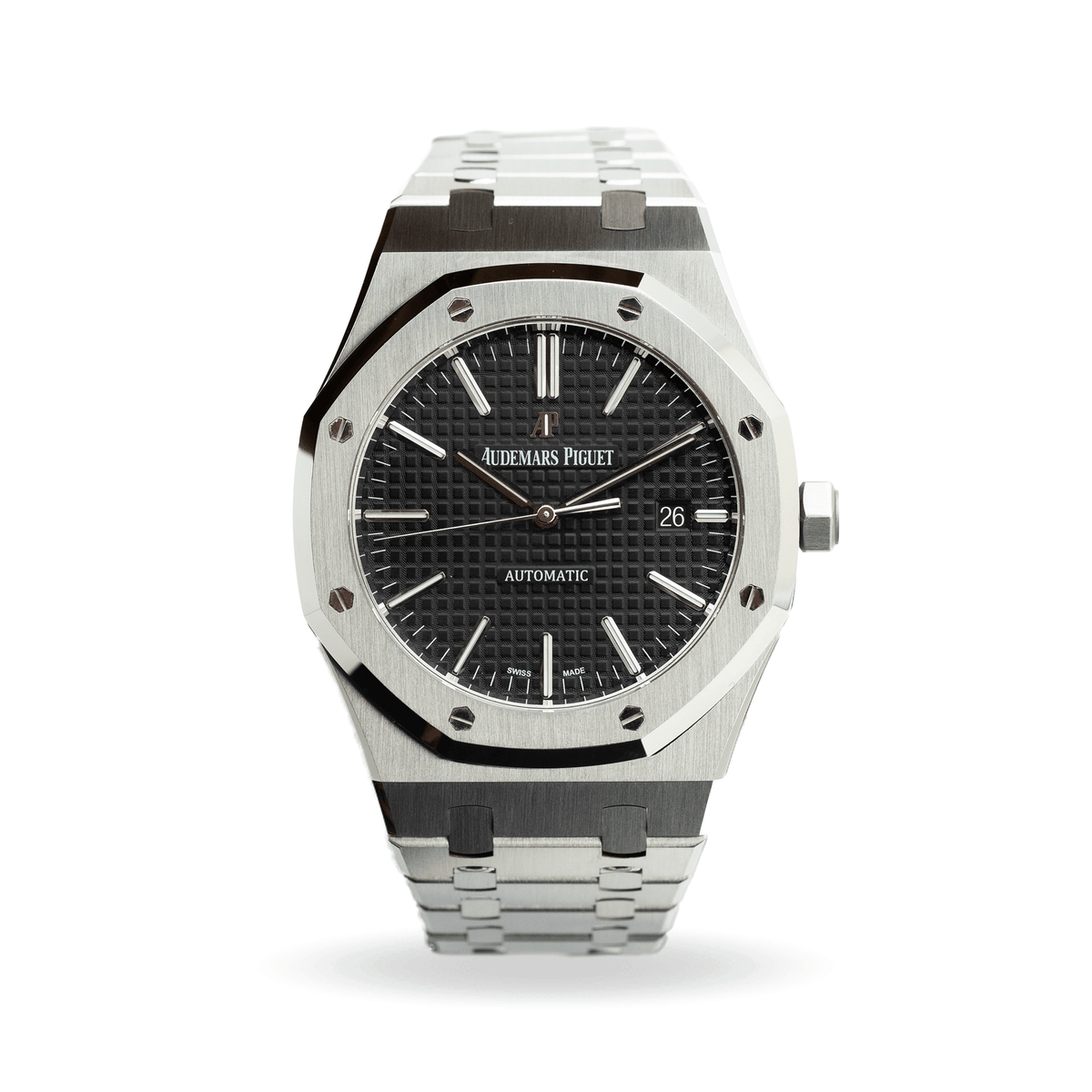 Audemars Piguet Royal Oak 15400 Black dial Unworn Full set