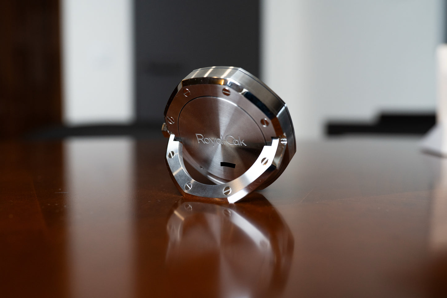 Table clock Audemars Piguet Royal Oak Frosted