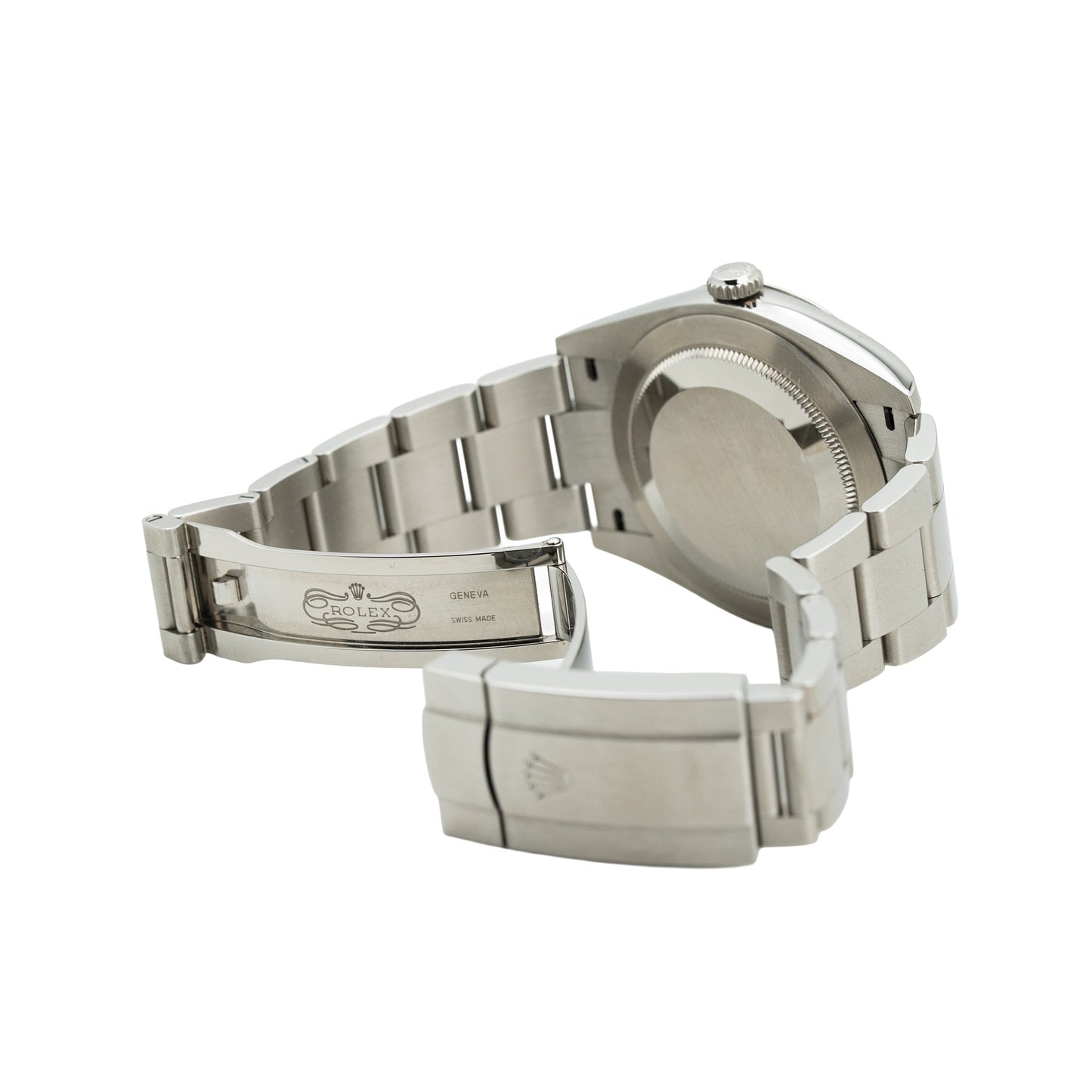 Rolex 124300 Oyster Perpetual 41 "Coral" dial New full set Out of production