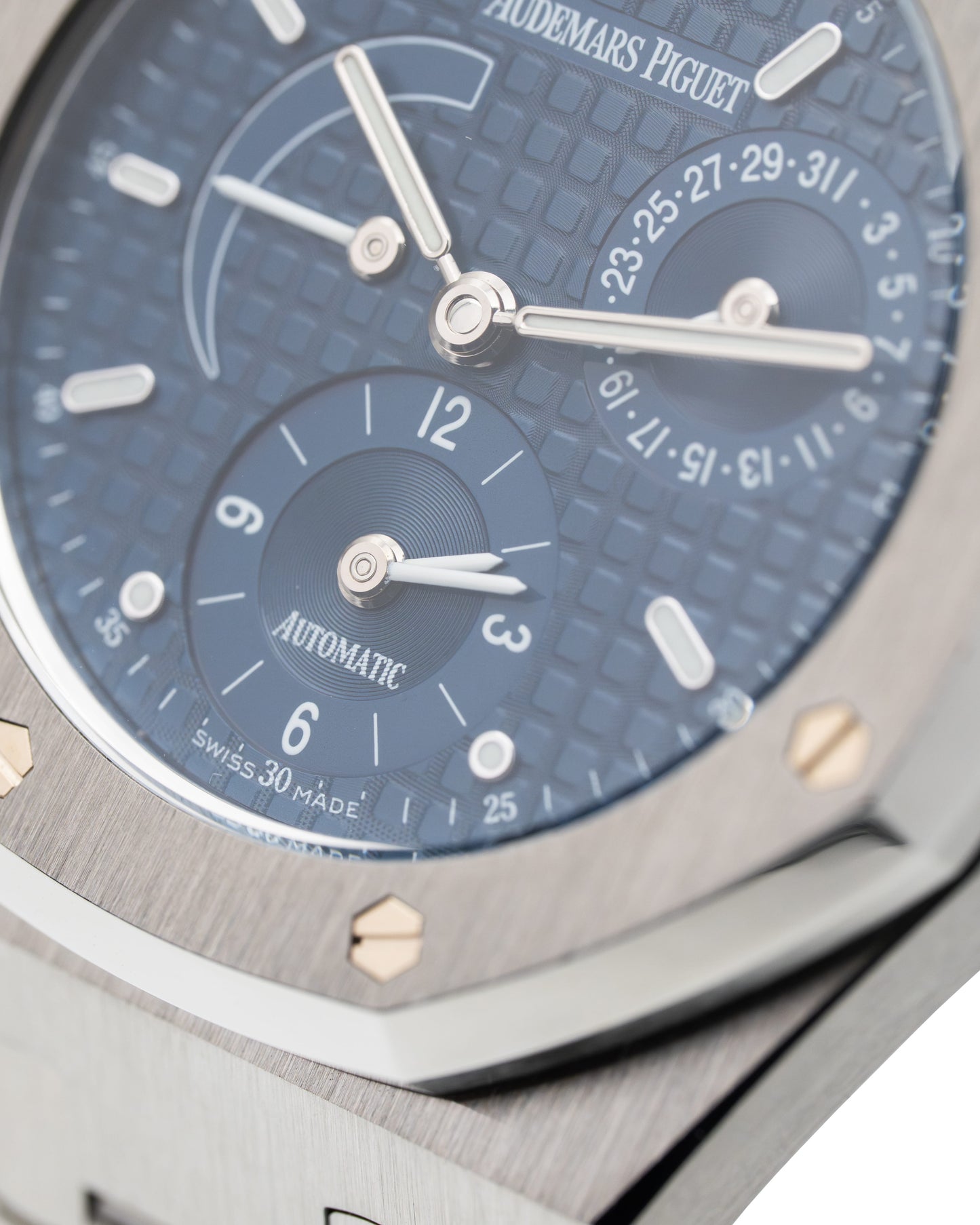 Audemars Piguet 25730ST Royal Oak Dual Time blue dial Full set