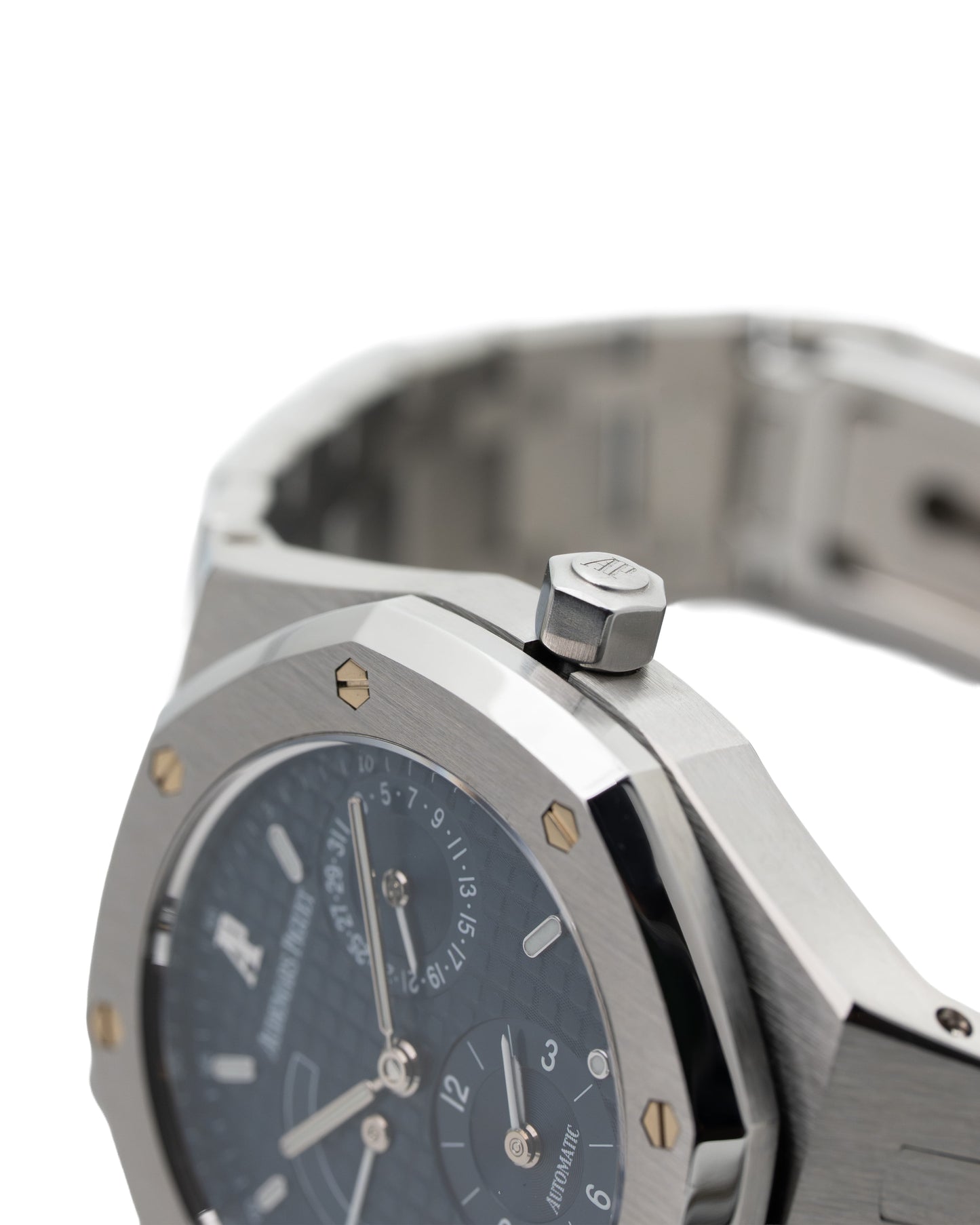 Audemars Piguet 25730ST Royal Oak Dual Time blue dial Full set