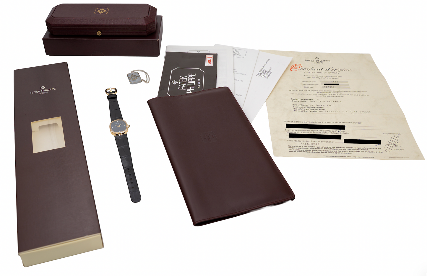 Patek Philippe Ellipse 4882 Diamonds set Full set