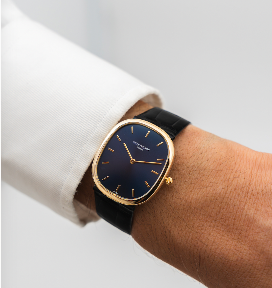 Patek Philippe Golden Ellipse 3738 Full set with Golden Ellipse cufflinks