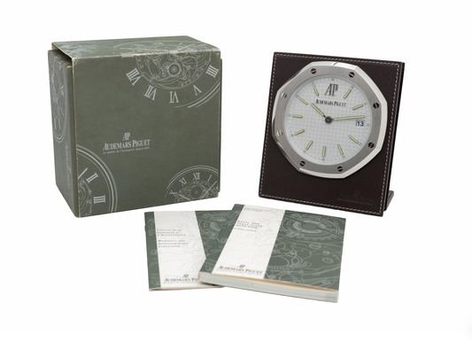 Audemars Piguet Royal Oak 8 Days Table clock date Full set