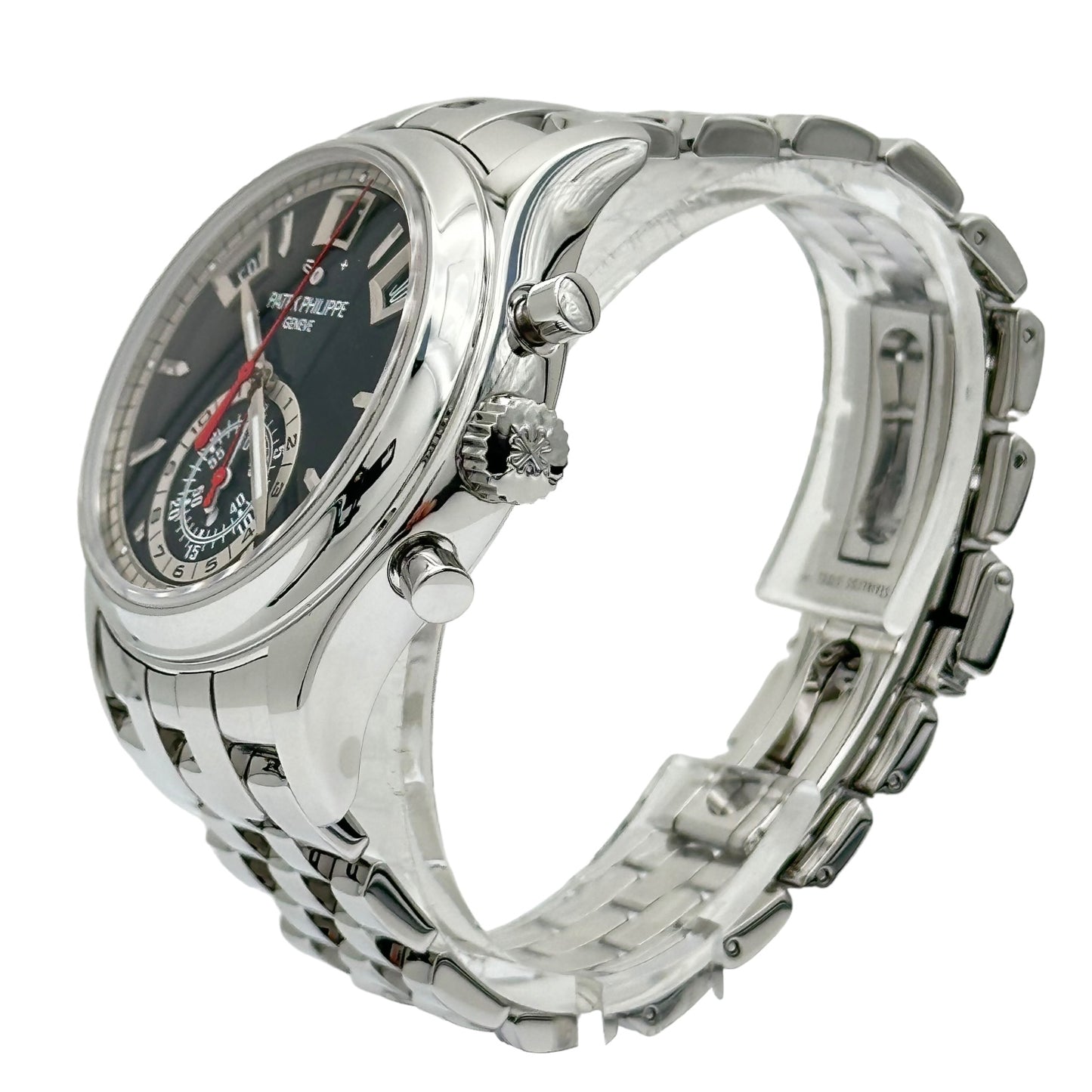 Patek Philippe 5960/1A-010 Annual Calendar Chronograph NOS Full set