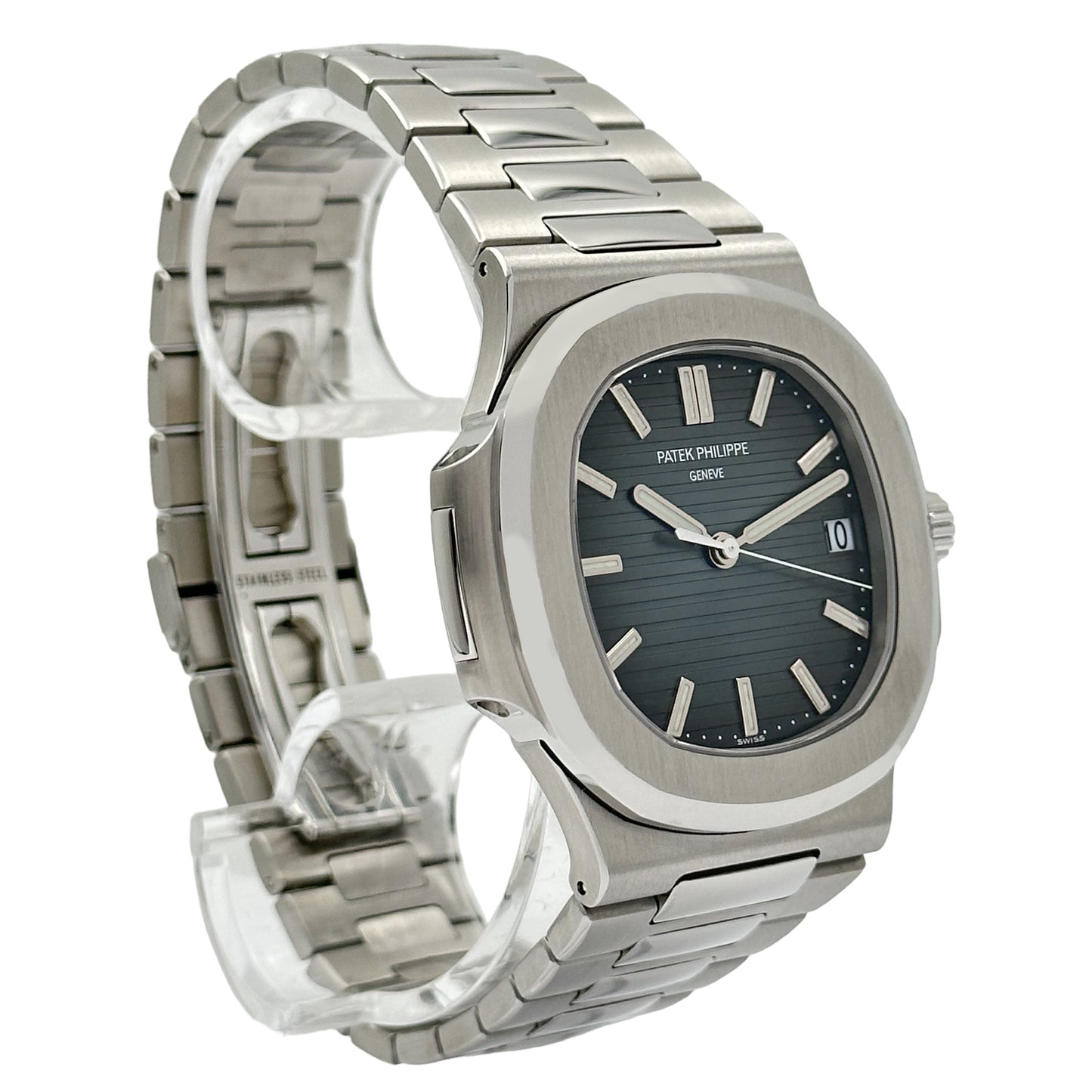 Patek Philippe 5711 Nautilus Blue NOS Full set Swiss papers