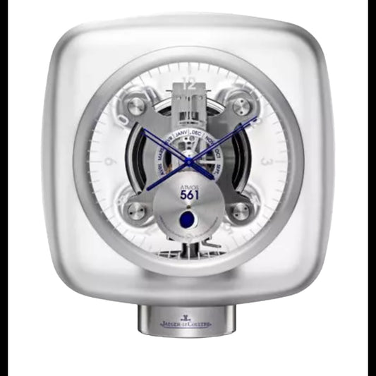 Jaeger-LeCoultre Atmos baccarat crystal bubble-shape 80th Anniversary By Marc Newson Ed.Limited Full set