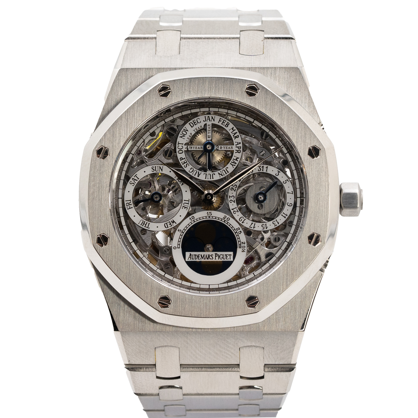Audemars Piguet 25829ST - Royal Oak Perpetual Calendar Skeleton - Full set and full serviced