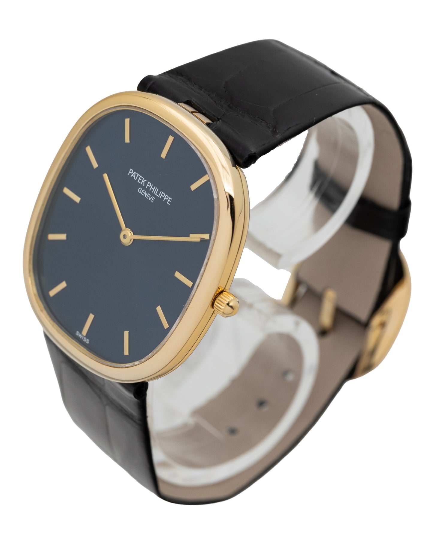 Patek Philippe Golden Ellipse 3738 Full set with Golden Ellipse cufflinks