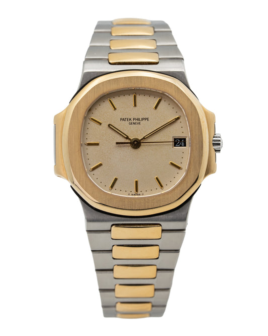 Patek Philippe Nautilus 3800 white ceramic dial