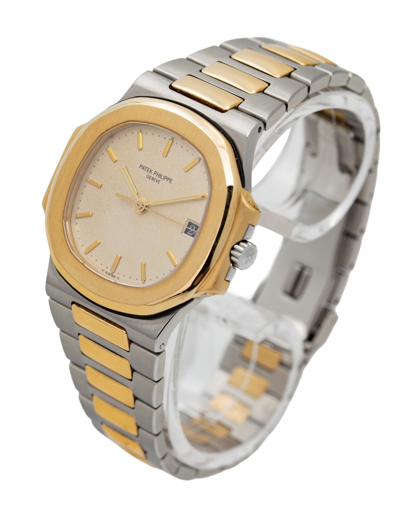 Patek Philippe Nautilus 3800 white ceramic dial