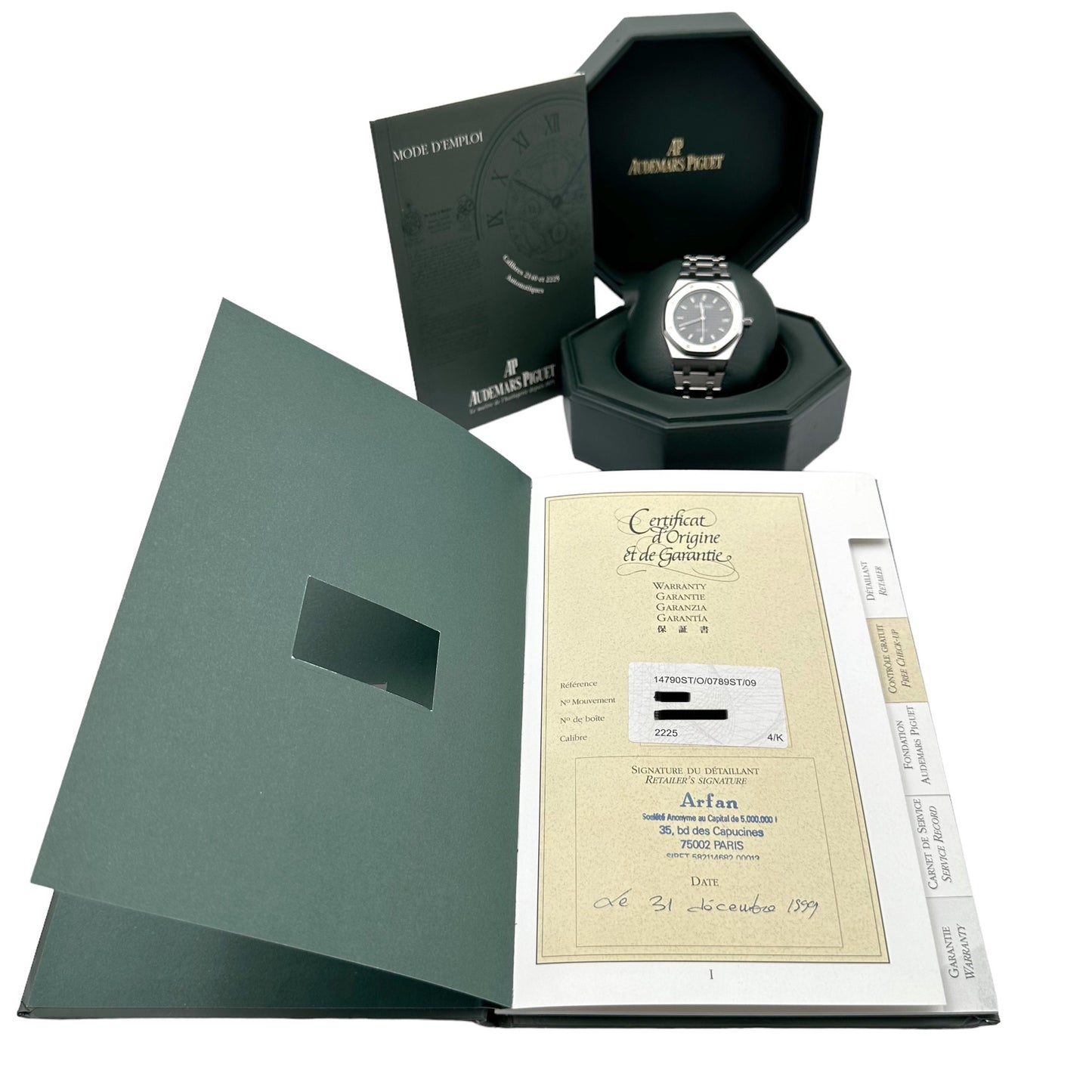 Audemars Piguet 14790ST Royal Oak Original Full set