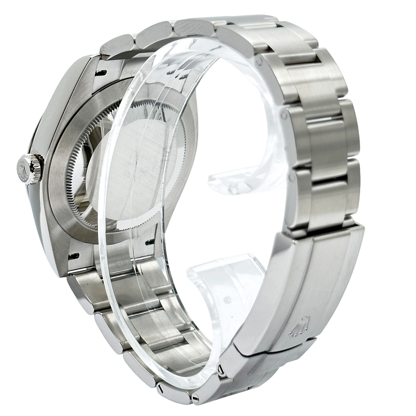 Rolex 124300 Oyster Perpetual 41 Yellow dial New full set