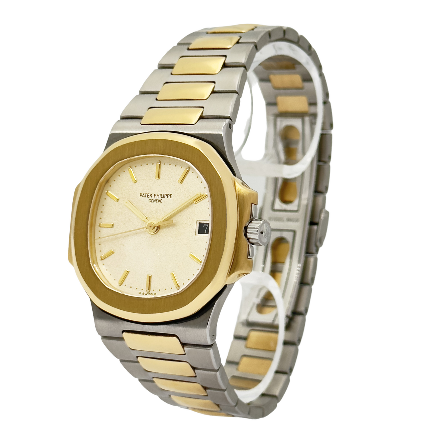 Patek Philippe Nautilus 3800 white ceramic dial