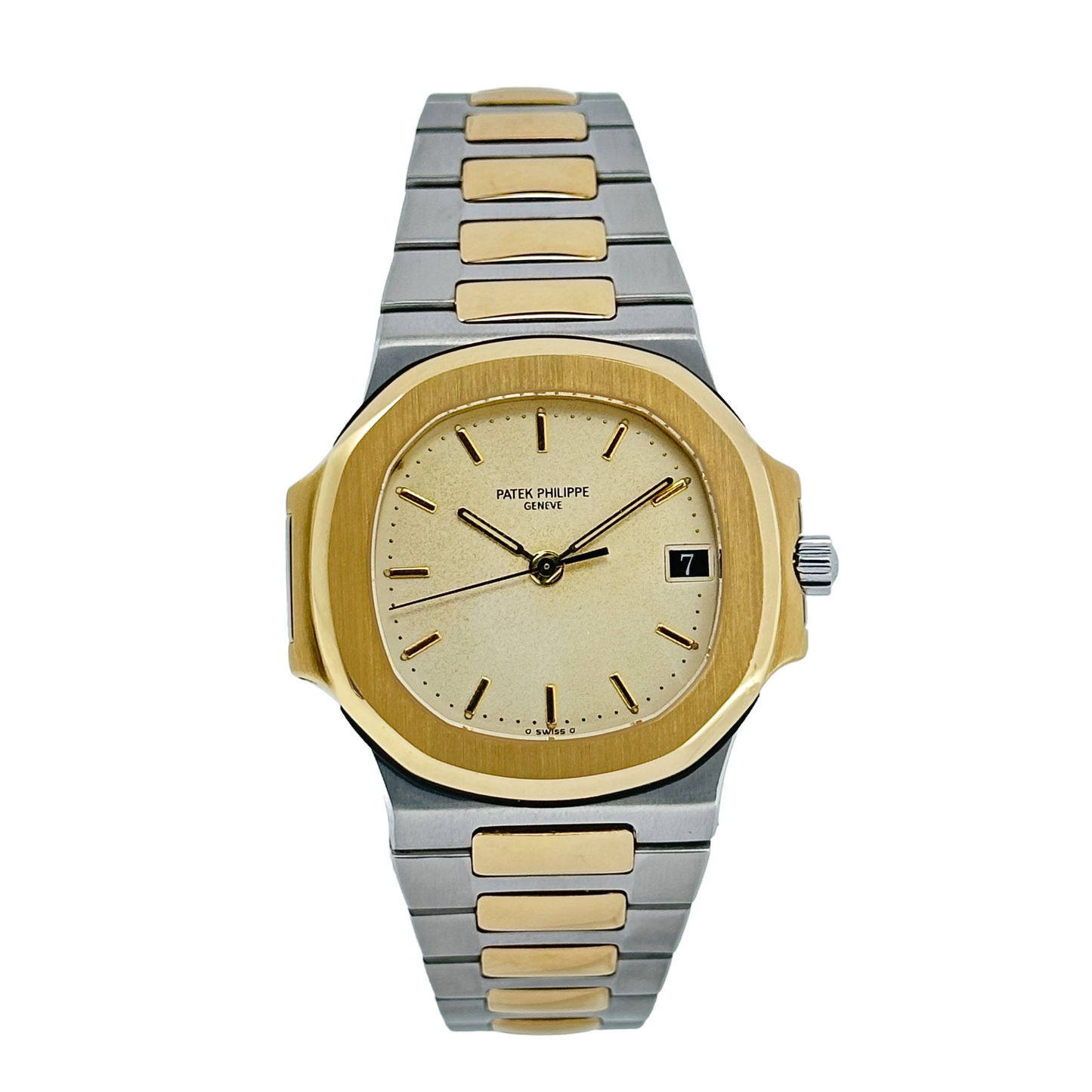 Patek Philippe Nautilus 3800 white ceramic dial