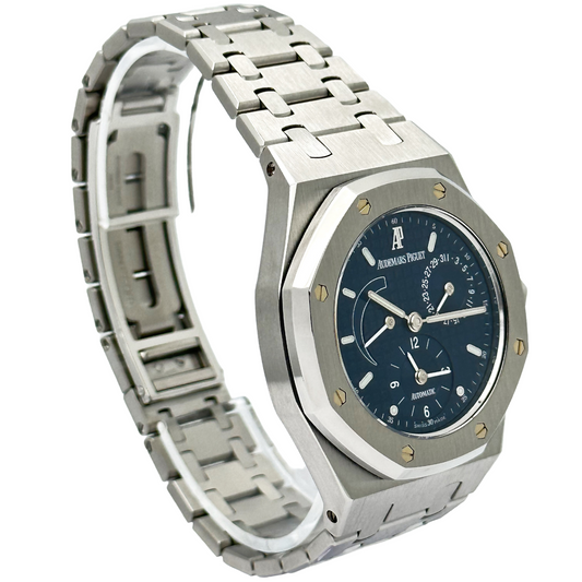 Audemars Piguet 25730ST Royal Oak Dual Time blue dial Full set