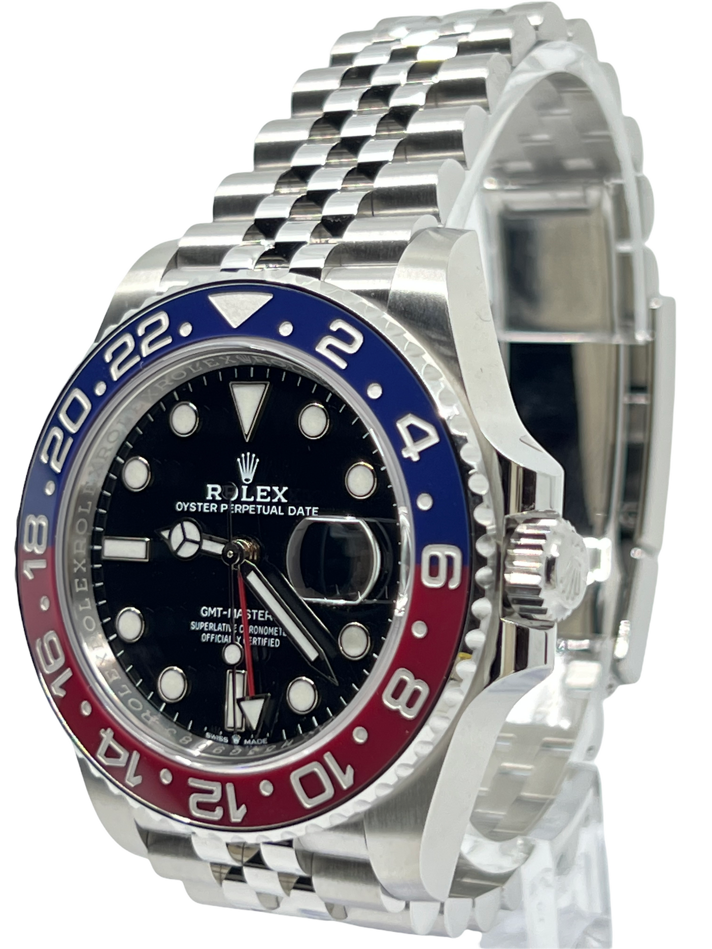 Rolex 126710BLRO GMT-Master II NOS Full set