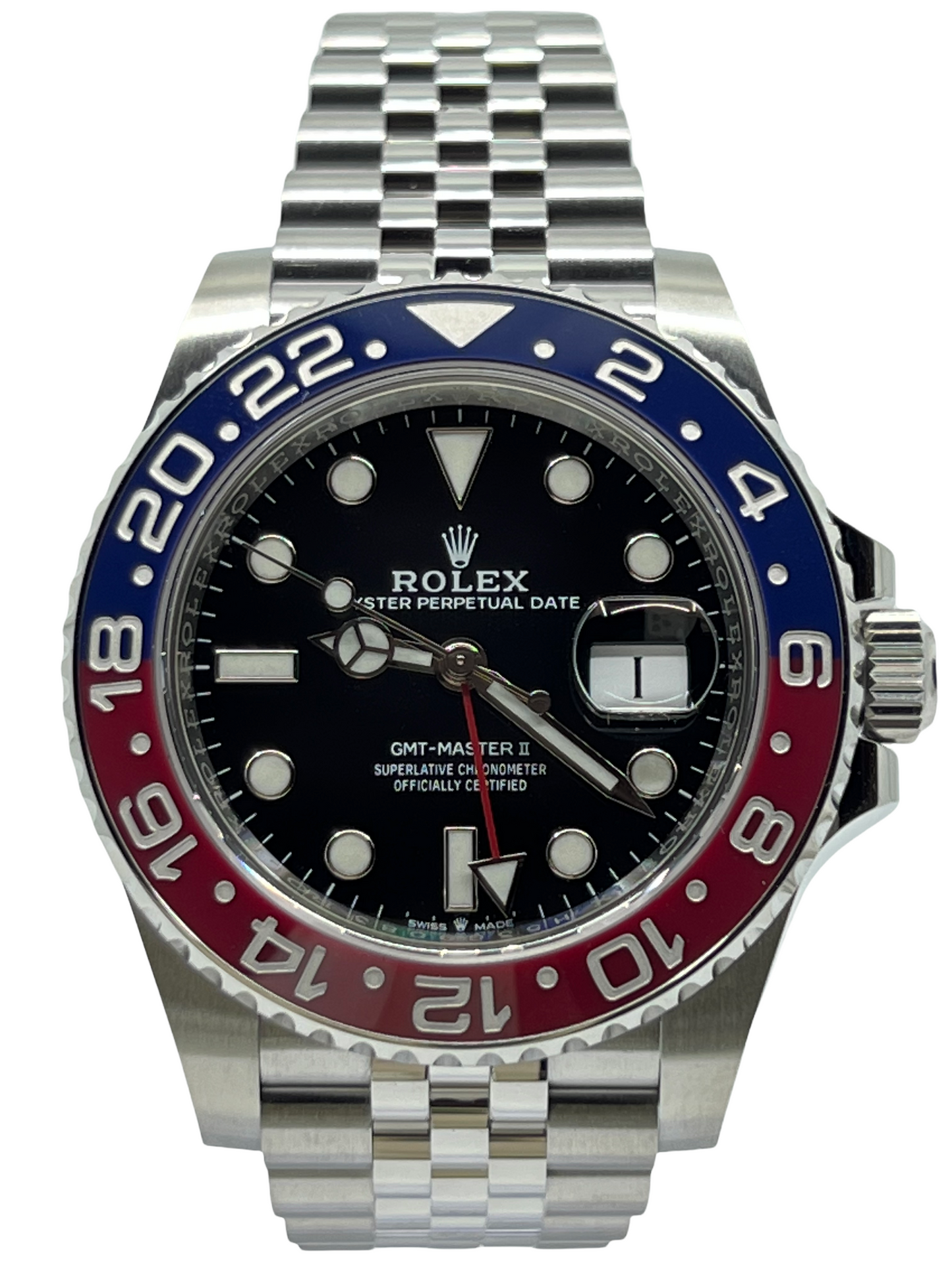 Rolex 126710BLRO GMT-Master II NOS Full set